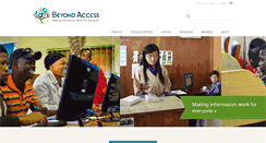 Desktop Screenshot of beyondaccess.net